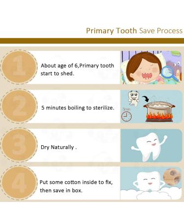 Baby Tooth Fairy Box Keepsake for Boys | Tooth Holder 3 Piece Set | Perfect Baby Shower & Birthday Gift - Buy Online on SooperMarket.com