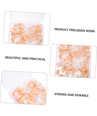 Healeved 150 Pcs Double Ended Eyeshadow Brush Dual Sided Eyeshadow Brush Makeup Eyeshadow Plastic - Buy Online on SooperMarket.com