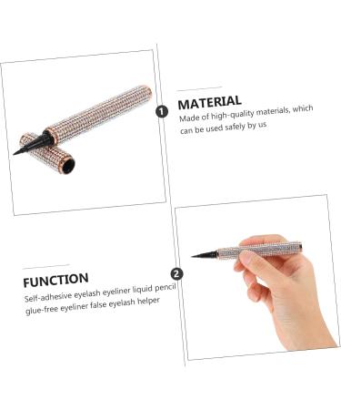 Mikinona 1pc Eyeliner Eye Liner Pens Black Makeup Pen Eyelash Glue Pen Plastic Liquid Retouching Pen - Buy Online on SooperMarket.com