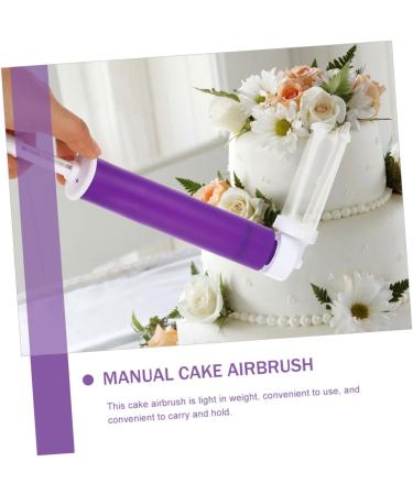 Cabilock 4 Pcs Cake Sprayer Manual Pump Airbrush Baking Cake Airbrush Pump Cake Paint Sprayer Plastic Purple - Buy Online on SooperMarket.com