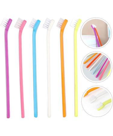 VILLCASE Puppy Toothbrush 6pcs Portable Pet Toothbrush Dog Toothbrushes Dog Toothbrush and Toothpaste Puppy Pet Brush Care - Buy Online on SooperMarket.com
