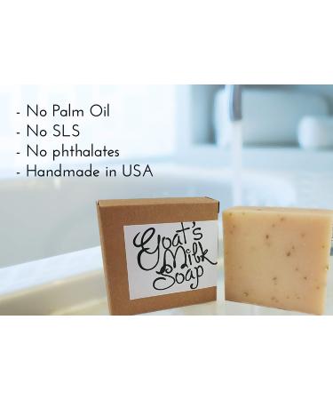 Handmade Fresh Goat's Milk Bar Soap - Oatmeal Honey (3 bars, Economy Pack) - Buy Online on SooperMarket.com