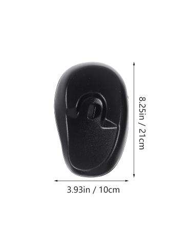KALLORY 6pcs Hair Dye Ear Covers - Salon Professional Earmuffs in Black - Buy Online on SooperMarket.com