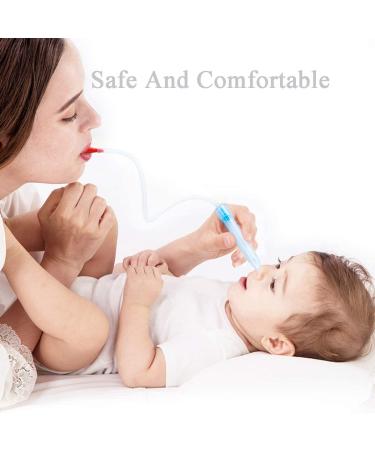 Baby Nasal Aspirator with 24 Filters | Safe Mouth Suction for Toddler Congestion Relief | Perfect Baby Shower Gift - Buy Online on SooperMarket.com