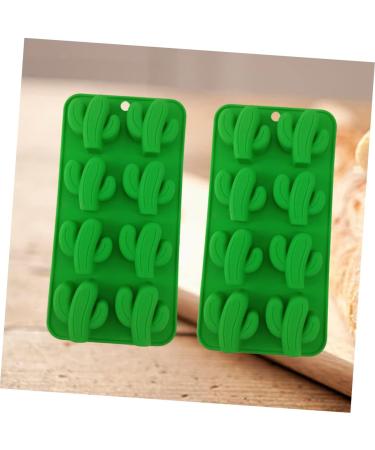 MAGICLULU DIY Soap Mold 4 Pcs Chocolate Silicone Molds Silicone Candy Molds Silicone Chocolate Mold Silicone Molds for Candy Silicone Molds for Chocolate Silicone Candy Moulds Cactus Soap 2pcsx2pcs - Buy Online on SooperMarket.com