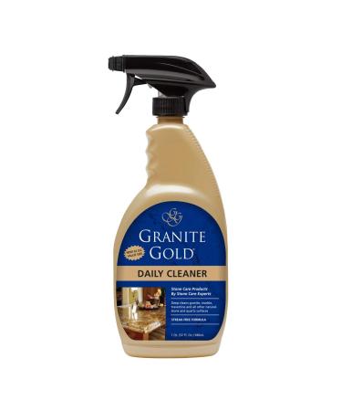 Granite Gold Daily Cleaner for Granite, Marble & Other Natural Stone & Quartz Surfaces, 32 Ounces 32 Fluid Ounces
