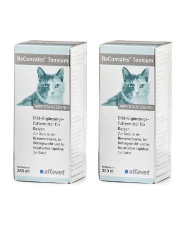 alfavet ReConvales Tonicum Cat - Dietary Supplement - Double Pack 2 x 280ml