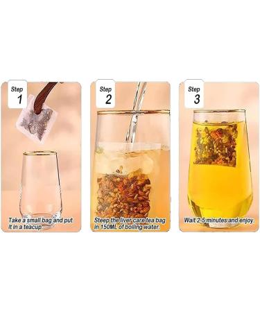 Goji Berry Cuscuta Health Tea Chinese Wolfberry Cuscuta Liver Care Tea Men's Essentials Five Flavors Goji Berry Tea Individual Tea Bag Chinese Liver Care Tea (3 Box) - Buy Online on SooperMarket.com