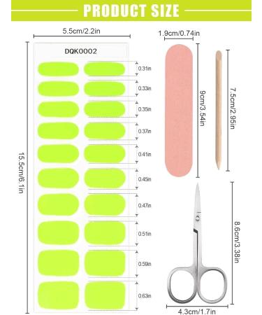 Kalolary Gel Nail Polish Strips Nail Gel Art Sticker Waterproof Full Nail Wraps Decal Sets with Scissors Nail File and Stick for Women Girls Nail Art Decor (UV/LED Lamp Required)-2 - Buy Online on SooperMarket.com