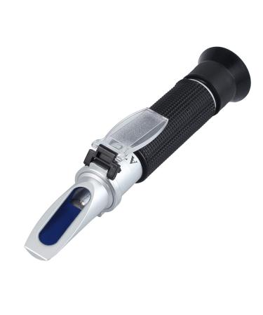 Abuycs Salinity Refractometer for Seawater and Marine Fishkeeping Aquarium, Saltwater Tester Hydrometer, Dual Sacle 0-100ppt & 1.000-1.070 Specific Gravity with ATC Automatic Temperature Compensation
