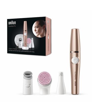 Braun FaceSPA per beauty set with facial epilier women / women's beard remover facial cleaning brush storage box hair removal cleaning and skin tightening SE921 Facespa Pro 921
