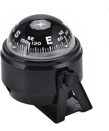 Boat Compsss  Black Electronic Adjustable Military Marine Ball Night Compass for Boat Vehicle - Buy Online on SooperMarket.com