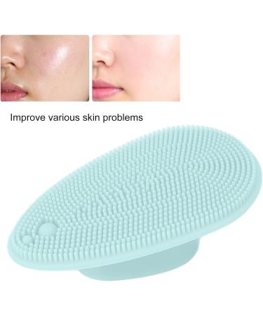 Silicone Face Brush for Deep Cleansing | Convenient Facial Cleaning Tool - Baby Shower Gift (Light Blue - Buy Online on SooperMarket.com