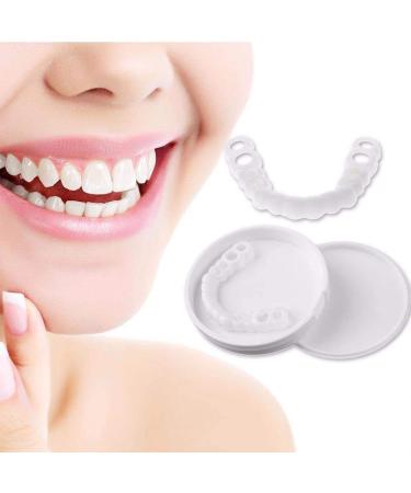 5 pieces veneers snap-in teeth fake tooth smile toothed dentures teeth below comfort fit flex born braces teeth socket make white tooth beautiful