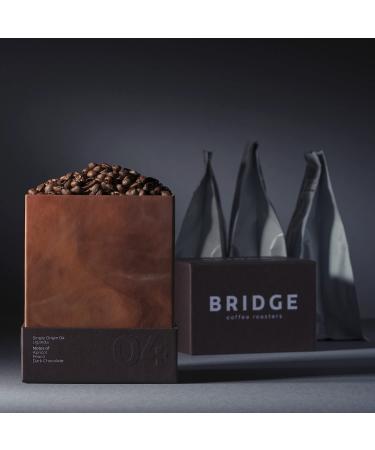 Bridge Coffee Roasters | Single Origin 04 | 250g Light Roast Ugandan Coffee | 100% Arabica Espresso Coffee Beans | Freshly Roasted Speciality Coffee (Espresso 1kg)