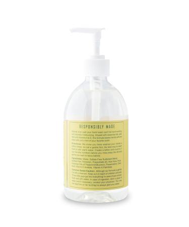 Rebel Green Peppermint & Lemon Liquid Hand Soap 16.9 oz Pump Bottles - 4 Pack - Buy Online on SooperMarket.com
