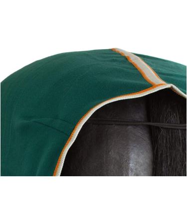 Marengos Economic Sweat Rug 145cm - Breathable Fleece Horse Transport Blanket with Removable Cross Strap - Green - Buy Online on SooperMarket.com