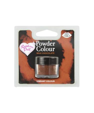 100% Edible Power Colour - Food Colouring for Cake Decoration and Modelling (Milk Chocolate)