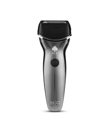 StyleCraft Ace Mens Electric Cordless Wet/Dry Shaver with Precision Foil Shaver Triple Shave System with LCD Display Smart Contour