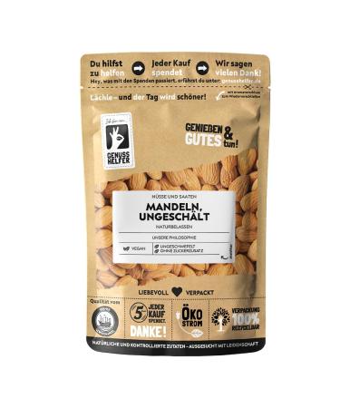 Bremer Gew rzhandel Almonds natural nuts whole and unpeeled 200g 200 g