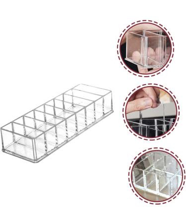 MAGICLULU 3pcs Box Makeup Storage Box Highlighter Organizer Tuba Stand Medicine Cabinet Make up Acrylic - Buy Online on SooperMarket.com