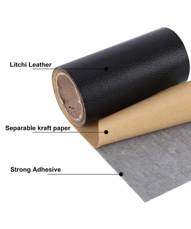 Brown Leather Repair Tape 79x17 - Self-Adhesive Patch for Car Seats, Sofas & Furniture - Buy Online on SooperMarket.com