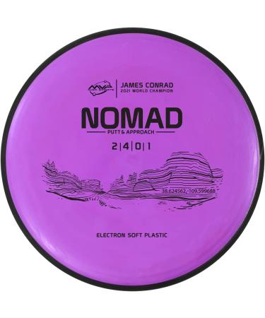 MVP Disc Sports Electron Nomad James Conrad Edition 170-175g Soft Disc Golf Putter - Choose Your Firmness - Buy Online on SooperMarket.com