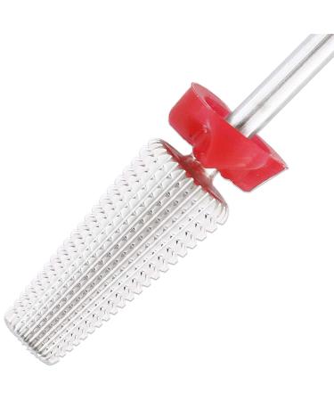 PANA Nail Carbide 5 in 1 Bit - Dual Direction for Left and Right Handed Use - Fast Acrylic & Hard Gel Removal - 3/32 Shank - Manicure Nail Art Drill (Fine Silver) - Buy Online on SooperMarket.com