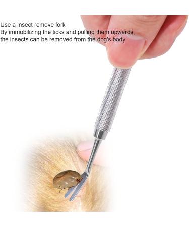 GFRGFH 4pcs Stainless Steel Lice Treatment Tools Set | Easy-to-Use Fork Clip & Tweezers Comb for Effective Lice Removal - Buy Online on SooperMarket.com