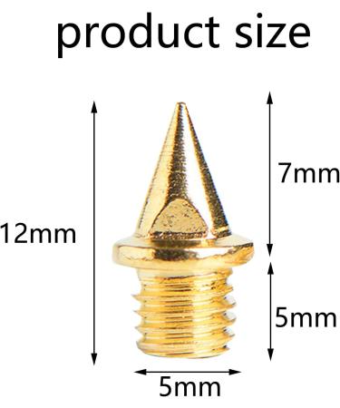 30-Piece Athletics Spike Replacement Set - Dorns Pyramid Nails & Wrench for Jumping Running & Hiking | International Shipping Available - Buy Online on SooperMarket.com