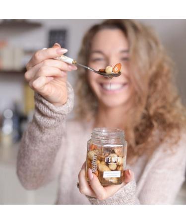 BeeHype - It's Nuts! Mixed Nuts in Pure Raw Acacia Honey with Natural Enzymes Vitamins Minerals Antioxidants and 14g of Protein Per Jar 6 x 215g It's Nuts! Pack of 6 - Buy Online on SooperMarket.com