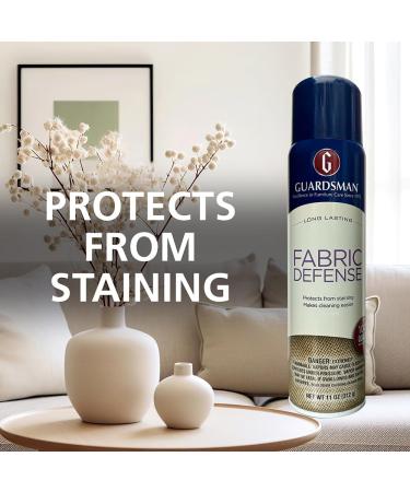 Guardsman Fabric Defense & Upholstery Protector 11 Oz - Stain Blocker for Microfiber, Rugs, Carpeting, Apparel - Repels Liquid, Odorless, Easy Clean - Buy Online on SooperMarket.com