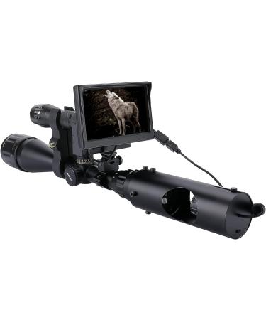 DIY Night Vision Scope for Riflescopes | FCC Certified Digital Hunting Scope with IR Flashlight Camera and 5 Screen - Buy Online on SooperMarket.com