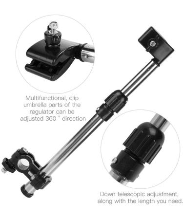 Stainless Steel Adjustable Umbrella Stand for Wheelchairs, Bicycle Trolleys & Electric Cars - Buy Online on SooperMarket.com