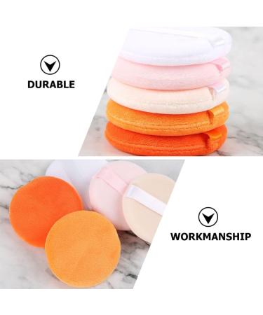 minkissy 8 Boxes Powder Puff Concealer Sponge Makeup Puff Wet Powder Pads Cosmetic Puffs Mineral Powder Pad Dry Powder Pad Dry Puffs Foundation Sponge Sponges Miss Flocking Round Small Puff - Buy Online on SooperMarket.com