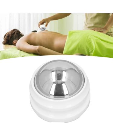 Cold Massage Scooter Ball | Stainless Steel Hot & Cold Massage Device for Back & Neck Pain Relief - Buy Online on SooperMarket.com