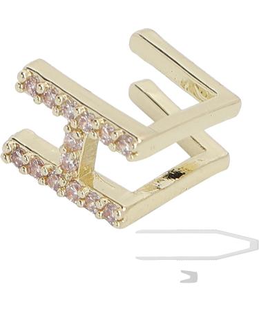 Hip Hop Tooth Brace Capital Letter H Halloween Decoration with Easy Wearfor Hip Hop Fashion Shows or Music Concerts (Gold) - Buy Online on SooperMarket.com