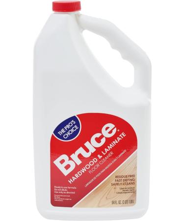Bruce Hardwood and Laminate Floor Cleaner for All No-Wax Urethane Finished Floors Refill 64oz