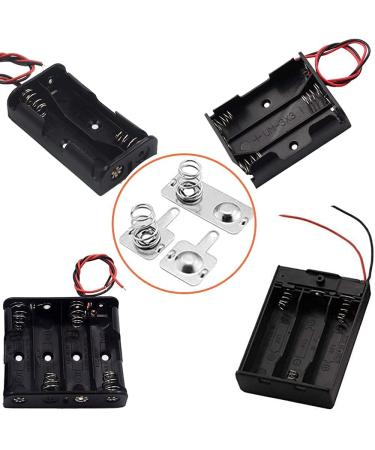 Buy Heyiarbeit 50pcs AAA Battery Spring Plate - Positive to Negative Conversion Contact 21mmx9mm - High Quality Nickel Plated - Ideal for Electronics Projects - Buy Online on SooperMarket.com