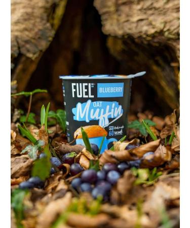 FUEL10K Blueberry Oat Muffin Pots - 8x52g - High Protein & Fiber, Vegetarian On-The-Go Breakfast - Buy Online on SooperMarket.com