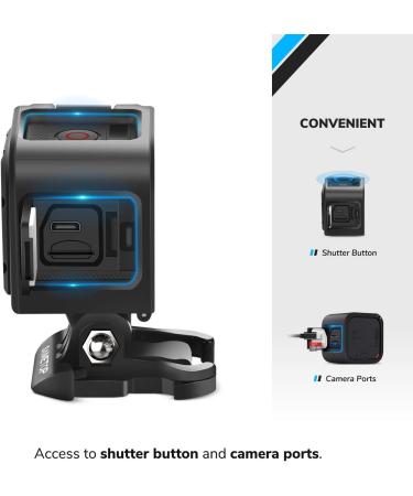 Sametop Frame Housing Mount for GoPro Hero5 Hero4 & Hero Session Cameras - International Shipping Available - Buy Online on SooperMarket.com