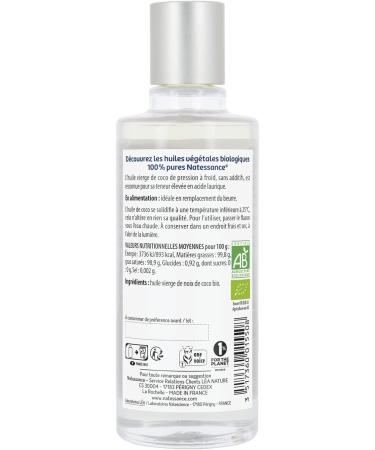 Natessance Organic Coconut Oil 100ml - Buy Online on SooperMarket.com