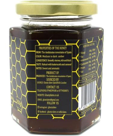 Spanish sidr honey with saffron 250g - Buy Online on SooperMarket.com