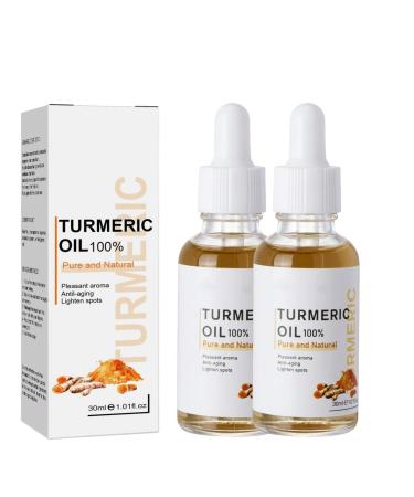 2022 New Turmeric Dark Spot Corrector Serum Natural Turmeric Dark Spot Corrector Serum for Face  Skin Care Moisturizing Serum(2PCS-60ml)