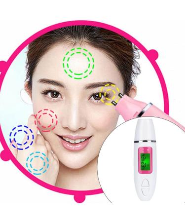 Dajidafu LCD Digital Skin Oil Moisture Tester Battery Operated Facial Care Detector Portable Home Beauty Device for Women White - Buy Online on SooperMarket.com