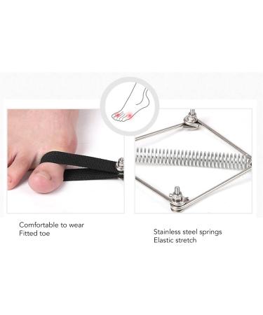 Bunion Toe Straightener & Corrector Stretchy Belt for Pain Relief and Toe Realignment | Flexibility Training Big Toe Corrector Strap - Buy Online on SooperMarket.com