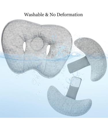 Baby Travel Neck Support Pillow - Infant Headrest for Car Seat & Stroller - Grey - Buy Online on SooperMarket.com