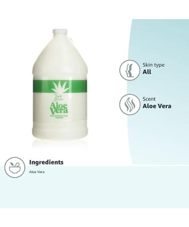 Triple Lanolin Aloe Vera Lotion 1 Gallon - 128 Fl Oz - Pack of 1 | Moisturizing Aloe Vera Lotion for Soft Skin - Buy Online on SooperMarket.com