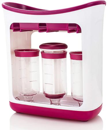 Squeeze Station Baby Food Maker - Homemade Pouch Filling Station with Storage Bags for Babies and Toddlers - Buy Online on SooperMarket.com