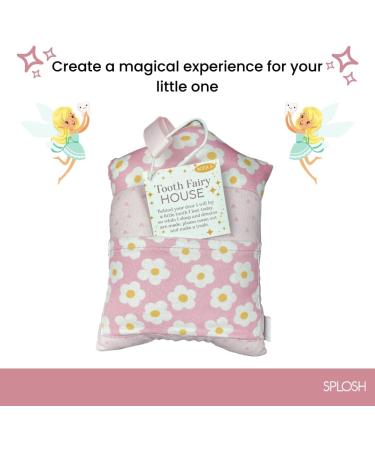 Splosh Tooth Fairy House Pink - Magical Tooth Fairy Pillow and Door for Girls, Boys, and Toddlers - Special Gifts to Celebrate Lost Teeth - Buy Online on SooperMarket.com
